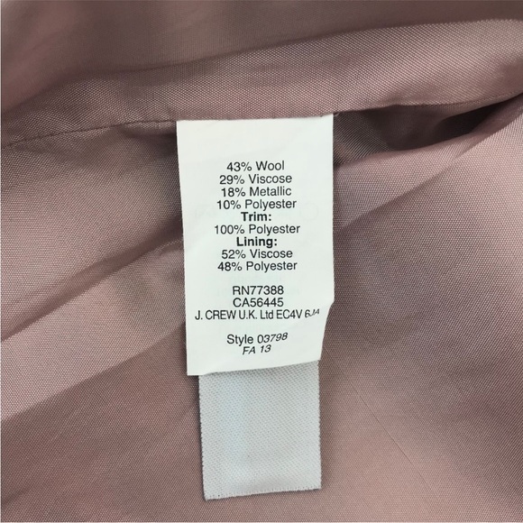 J. CREW Collection Sparkle Floral Printed Shift Dress - Picture 7 of 9